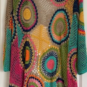 Sundance Long Multicolor Cardigan